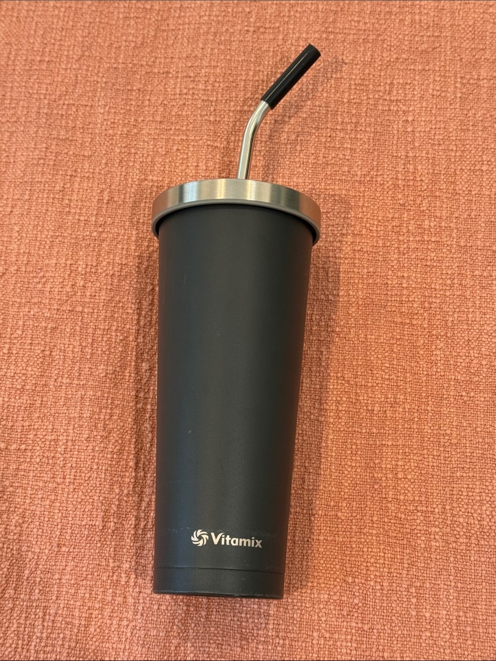 Vitamix large - 24 oz insulated smoothie cup - Stainless Tumbler with Straw